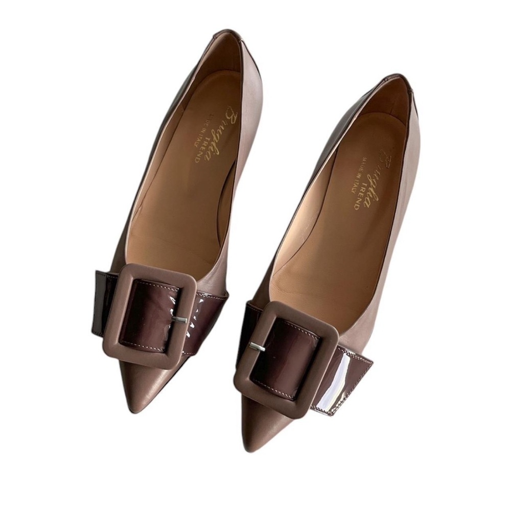 Bruglia pointed toe ballet flats